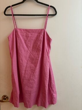 Madewell Goldie Mini Dress in 100% Linen size 10